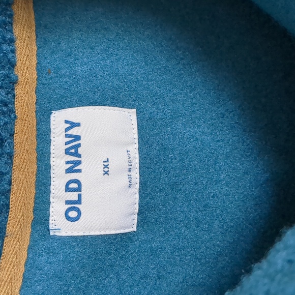 NWT Old Navy Bouclé Sherpa Quarter-Snap Pullover - Men's XXL - Picture 2 of 5